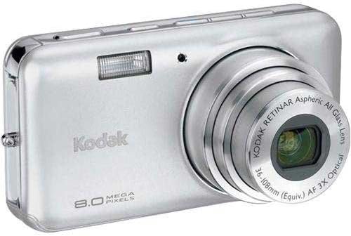 Kodak Easyshare V803 8 MP Dijital Fotoğraf Makinesi 3xOptical Zoom (Gece Yarısı Siyahı)